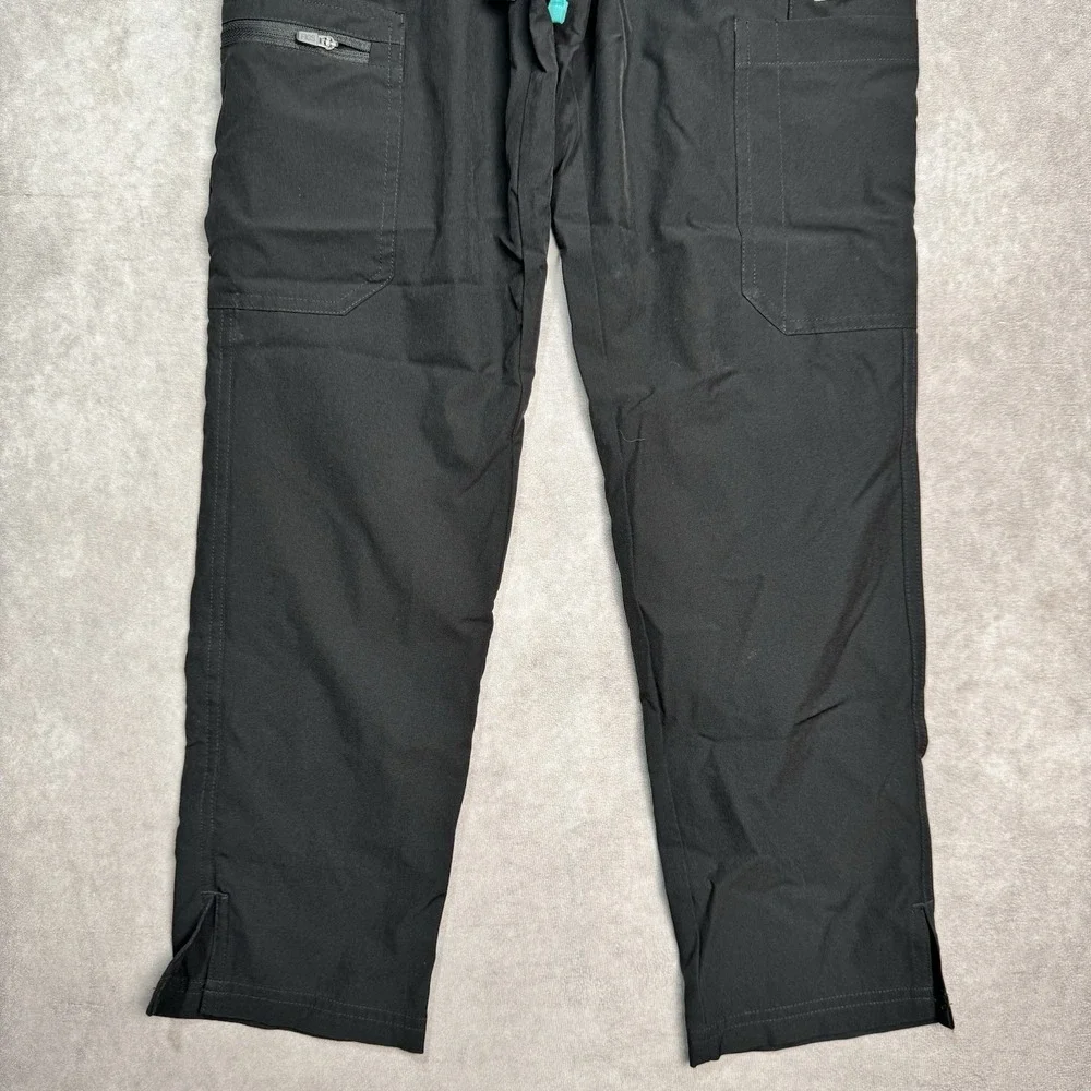 FIGS Scrub Pants Technical Collection Women's XXS/P Petite Black W23SW2007